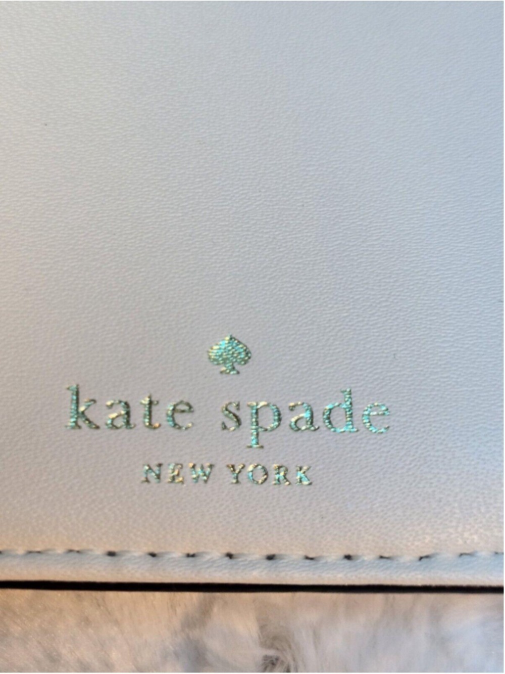 Kate Spade New York Staco Saffiano Leather Large Slum Bifold Blush - Picture 8 of 14